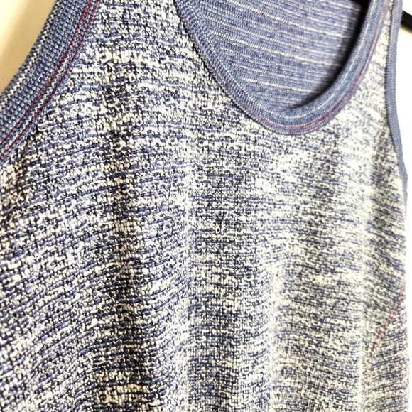 Anthropologie Left Of Center Knit Patch Tank Dress Asymmetrical Hem Size S - Picture 8 of 9